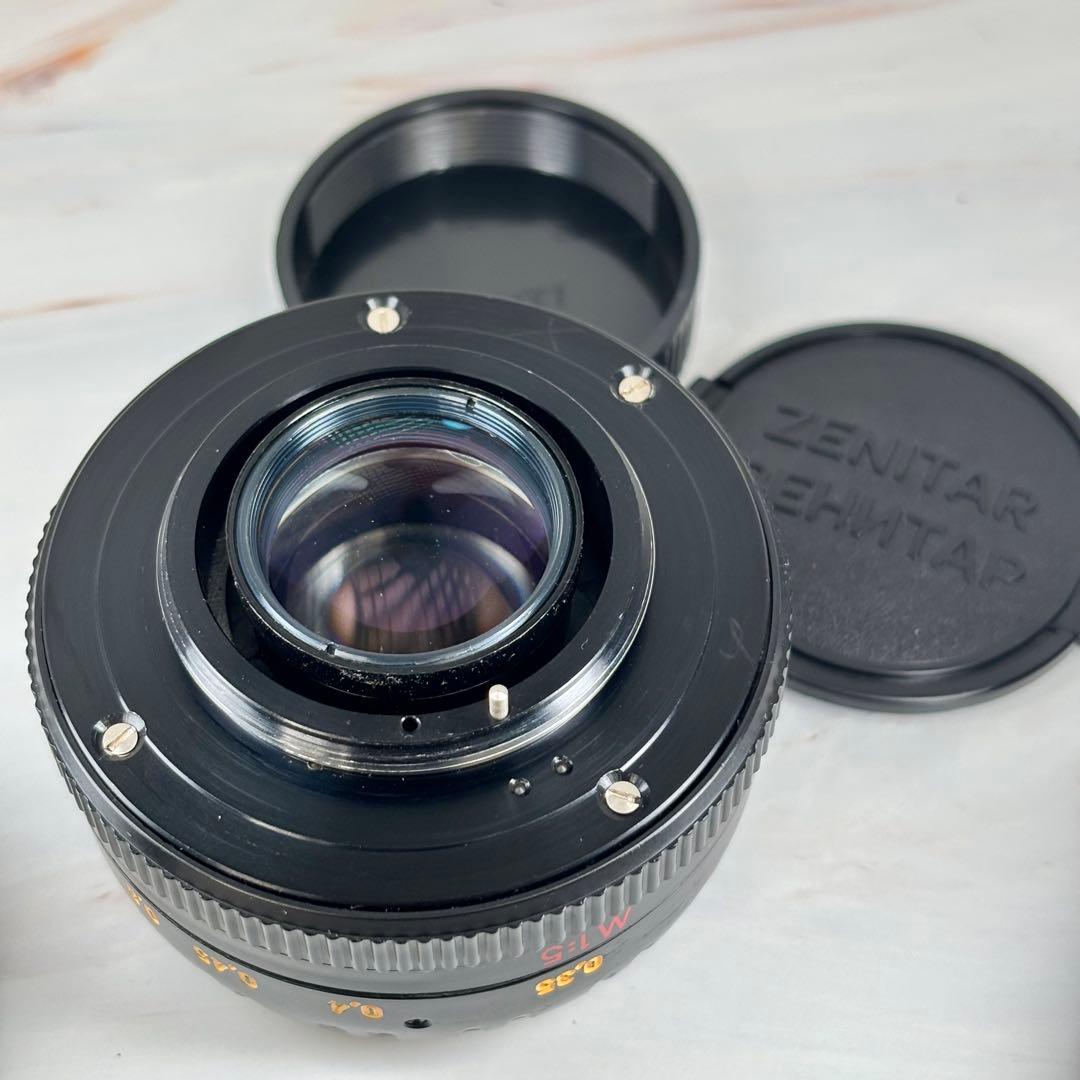 実用品】ZENIT MC ZENITAR-M2s 50mm f2 ぐるぐるボケ