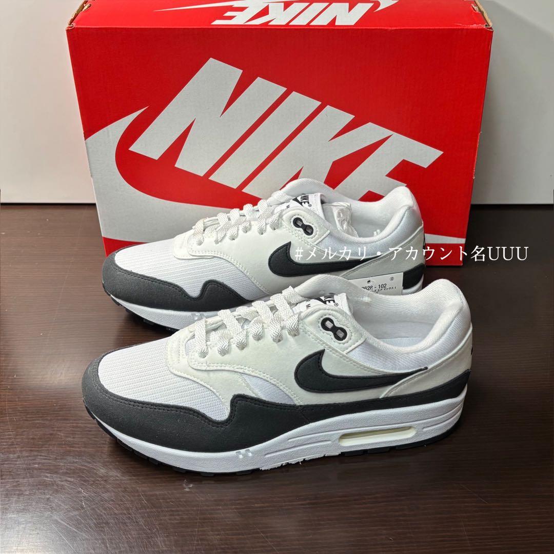 【新品26.5cm】NIKE｜W エアマックス１｜ホワイト/ブラック \"パンダ\"