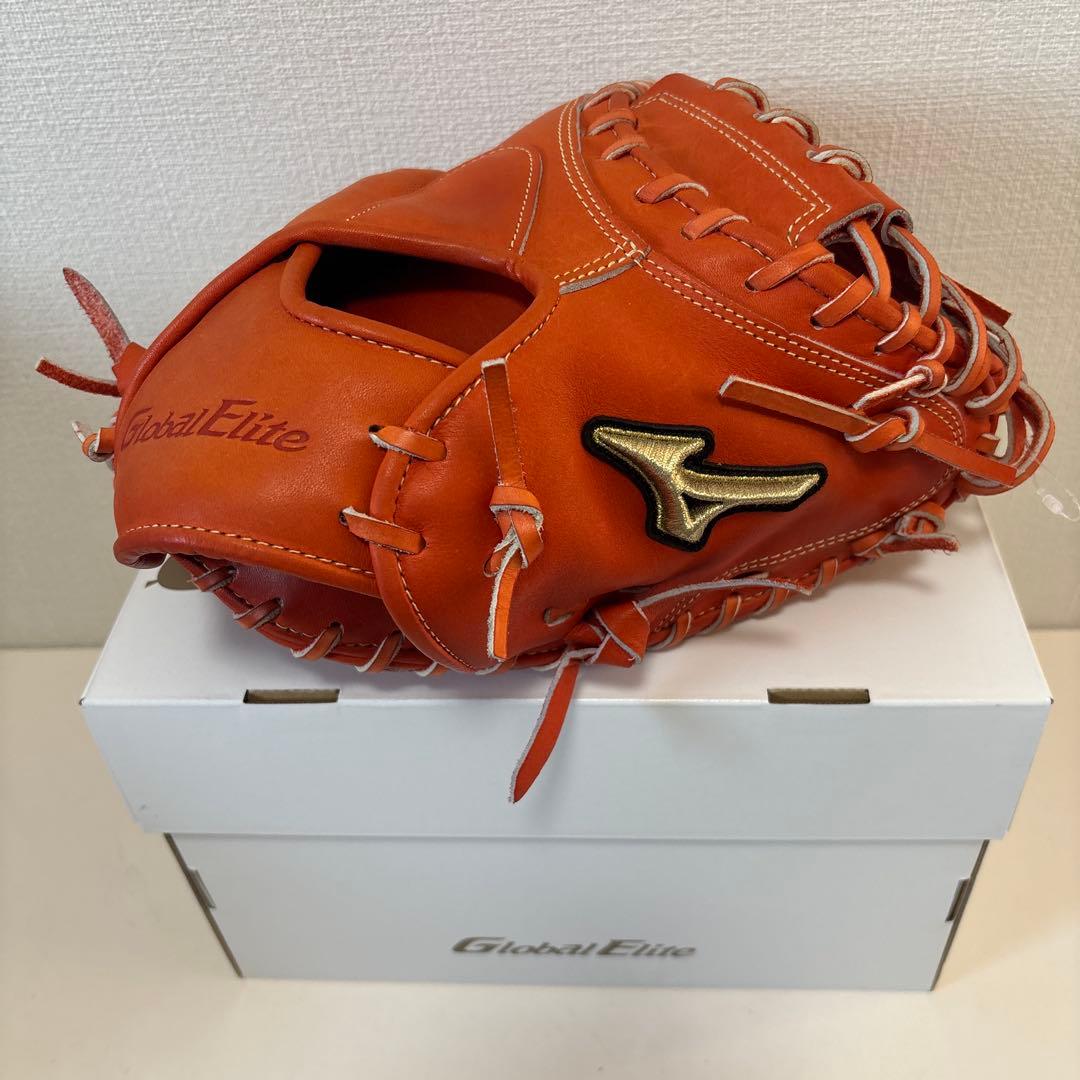 ミズノ　硬式用　キャッチャーミット　定価63,800円　高校野球対応　號 MIZUNO（ミズノ） 硬式グローブ ミズノプロ 野球 高校野球対応 限定