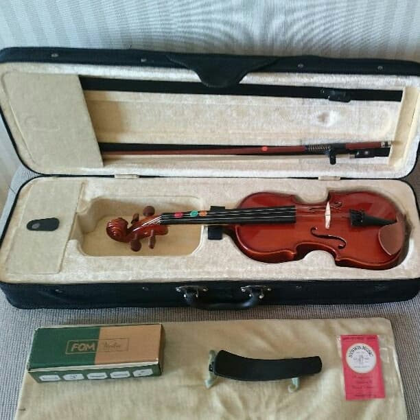 ❤バイオリン❤８分の１ Nicolo Santi NSN60S 1/16サイズ 分数バイオリン 初心者セット 【マイ