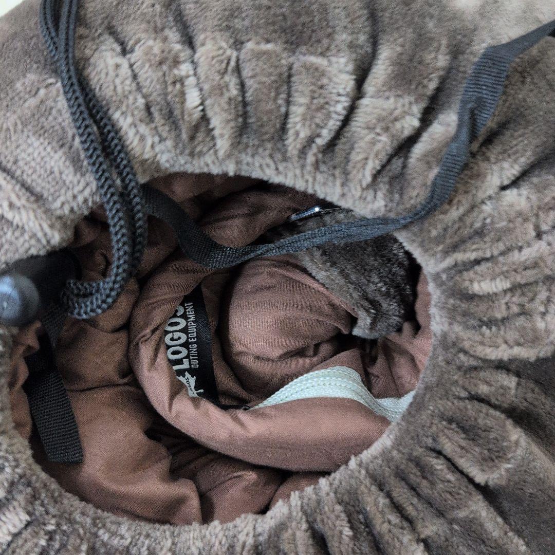 LOGOS ロゴス 丸洗いソフトタッチシュラフ 2個 ブラウン 寝袋 LOGOS