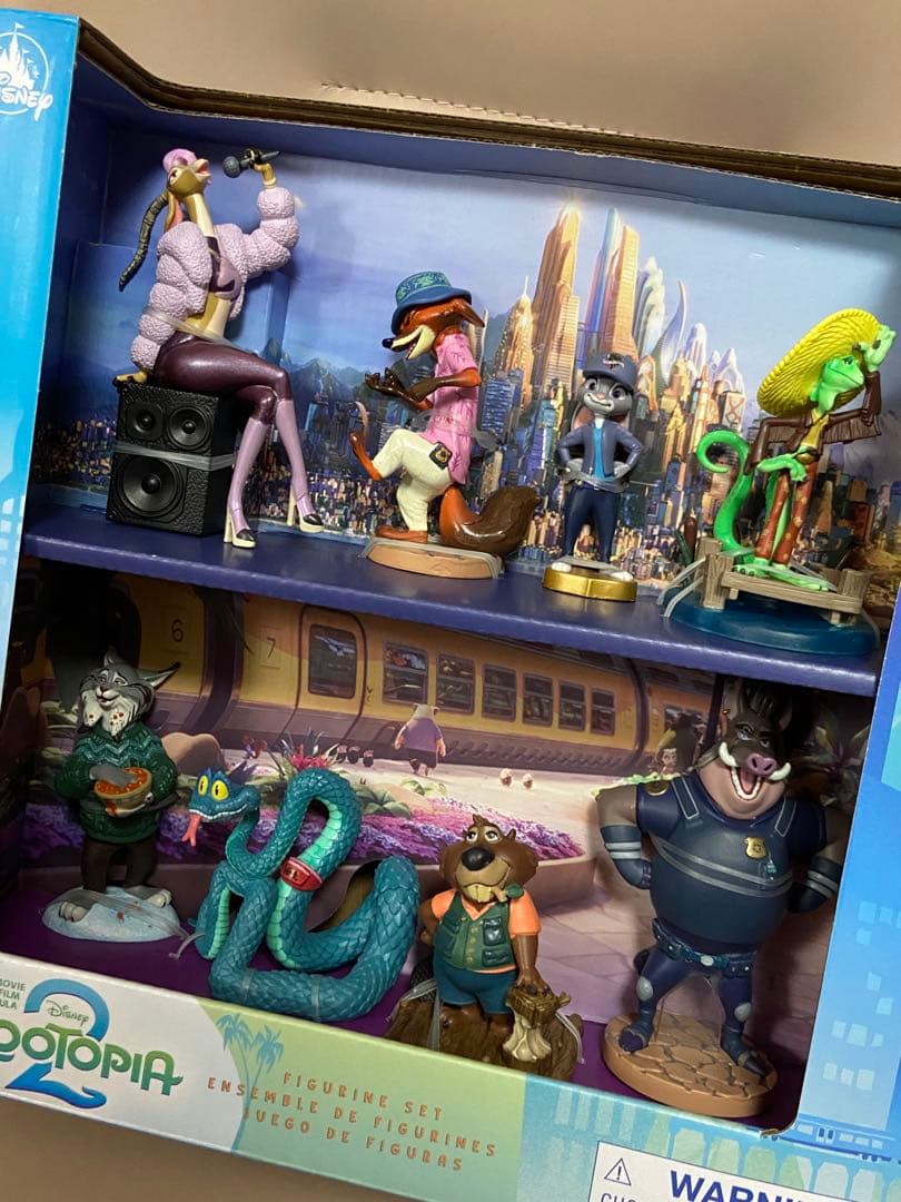 アメリカ版 ズートピア2 フィギュアセット パウバートzootopia2 - メルカリ