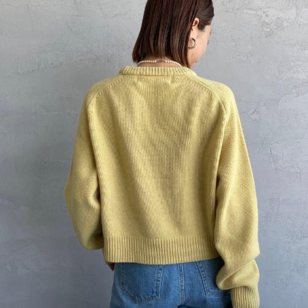 美品♡THE SHINZONE イエローニットセーター - メルカリ