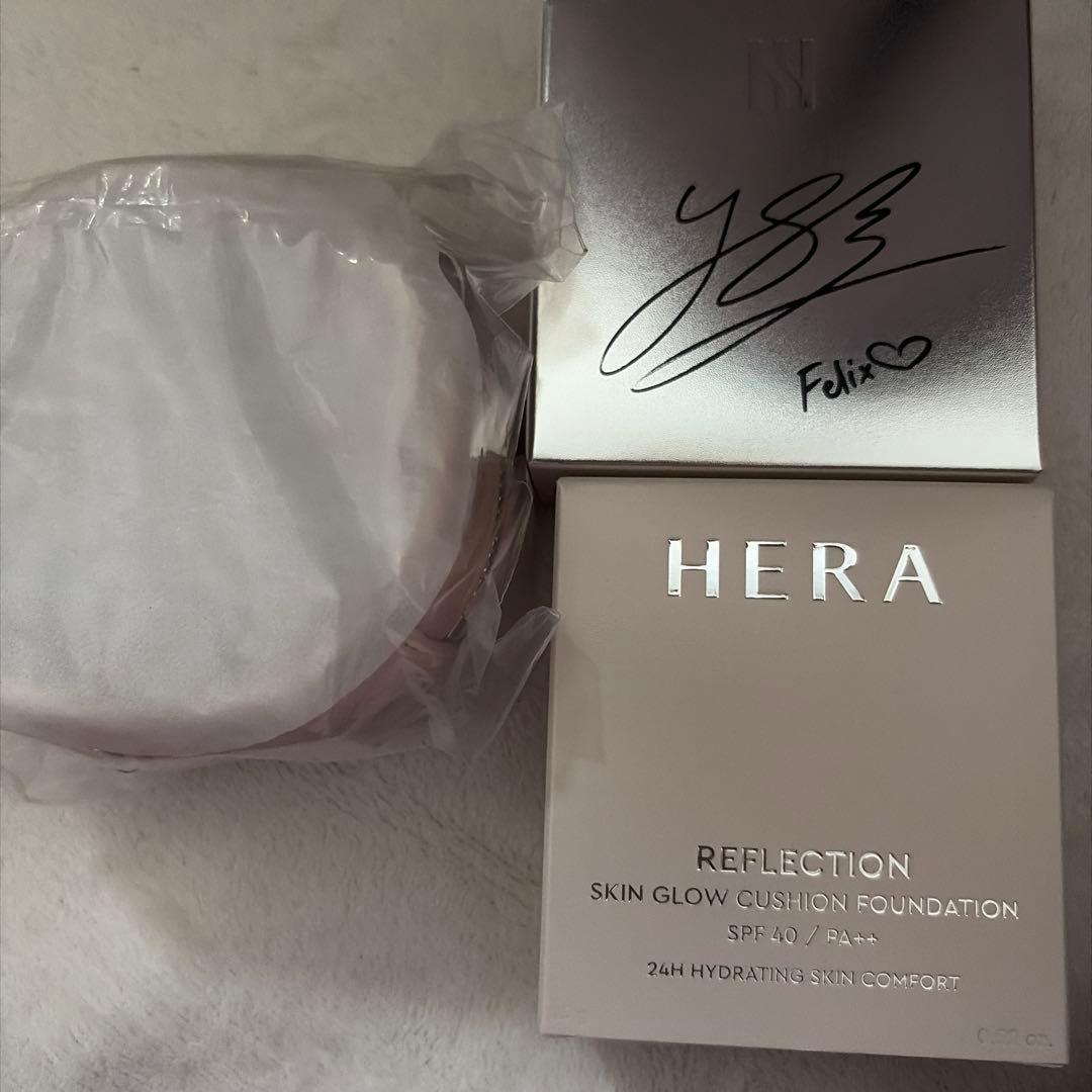 HERAヘラ クッションケース フィリックスエディション サイン ポーチ クッションケース フィリックスエディション 新品未開封 HERA ヘラ