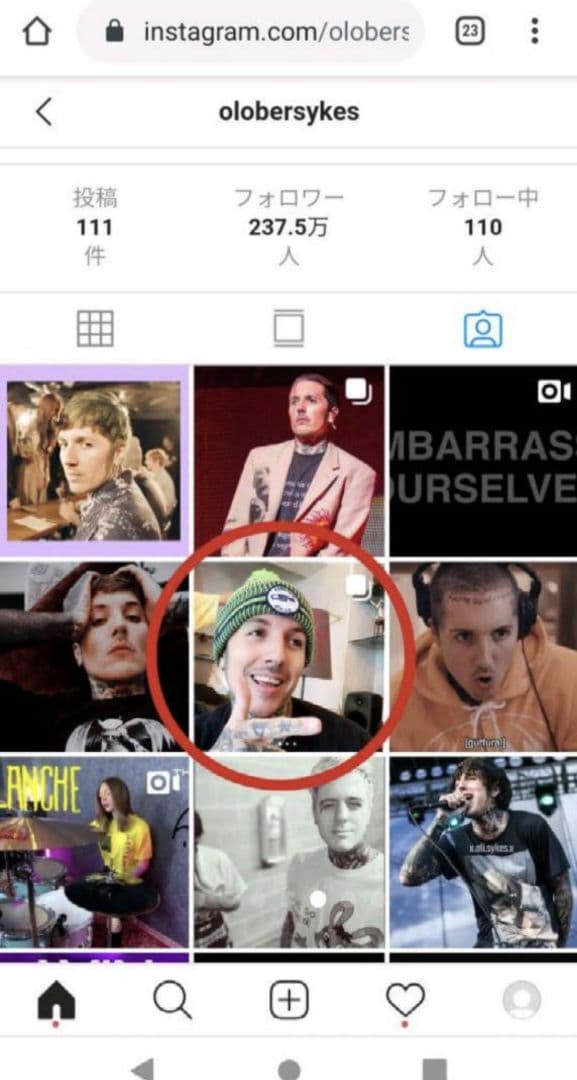 Oli本人着用！ビーニー DROPDEAD BMTH サマーソニック298