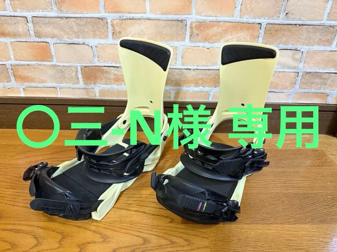 SALOMON RYTHEMビンディング M Salomon Rhythm Snowboard Bindings - Unisex