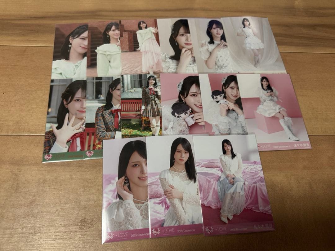 LOVE 佐々木舞香 生写真コンプ セット - メルカリ