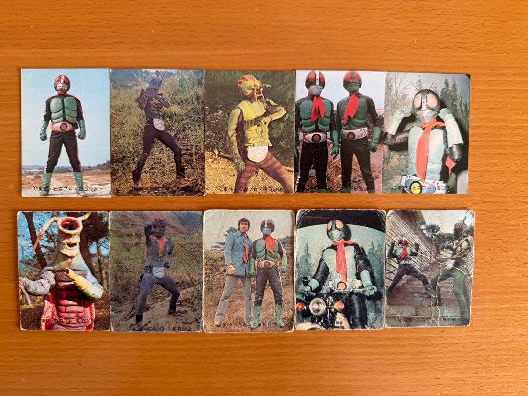 仮面ライダー 旧カード