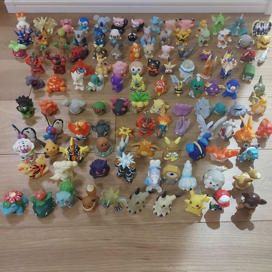 ポケモン ポケモンキッズ 指人形 ソフビ 119体 まとめ売り