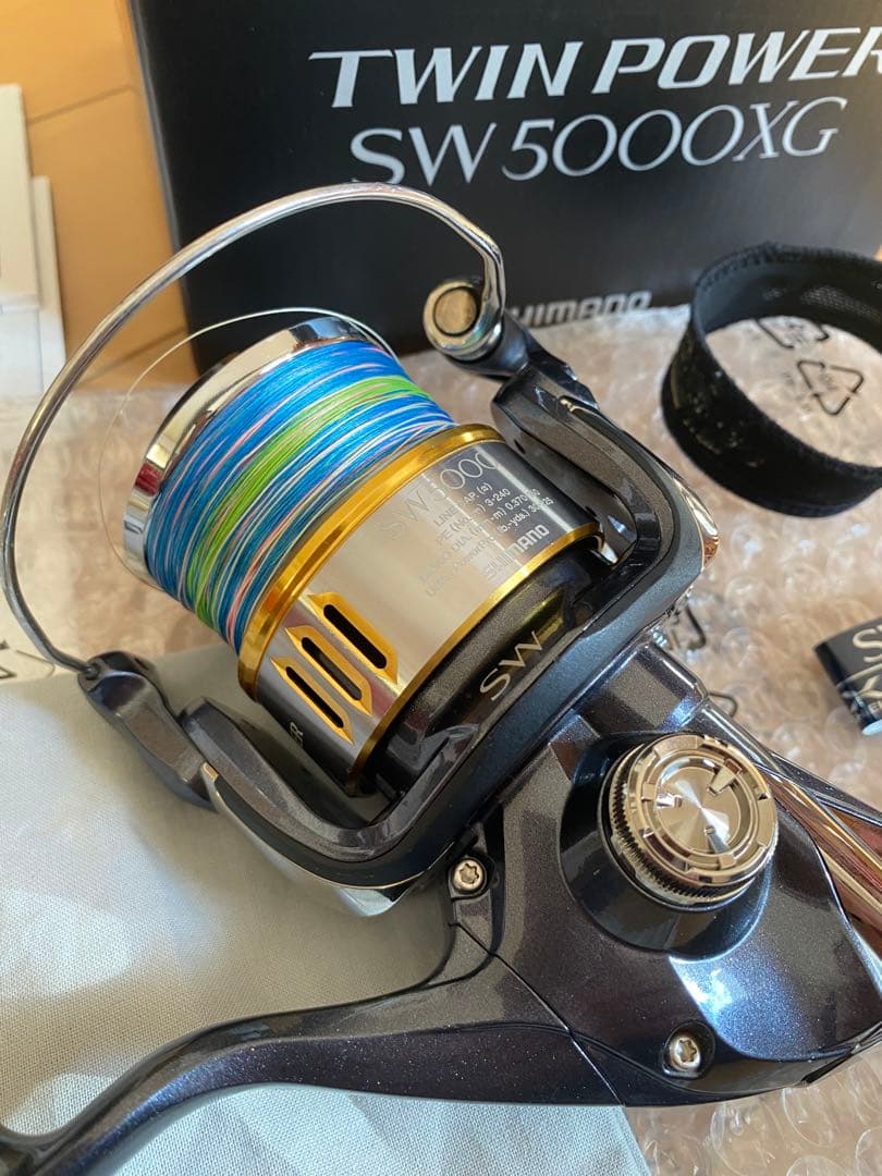 SHIMANO TWIN POWER SW 5000XG スピニングリール - メルカリ