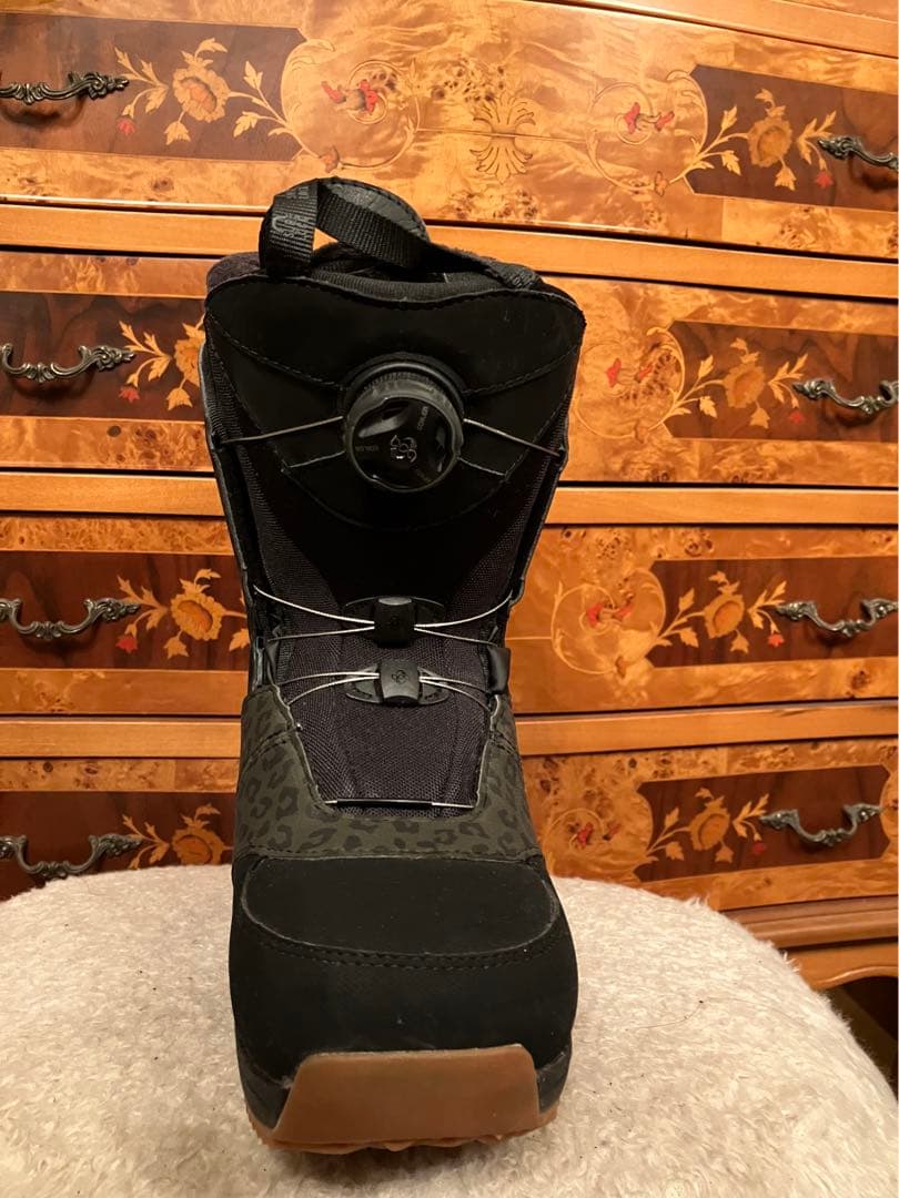 サロモン スノーボード ブーツ スノボ ダイヤル式 レオパード ヒョウ柄
