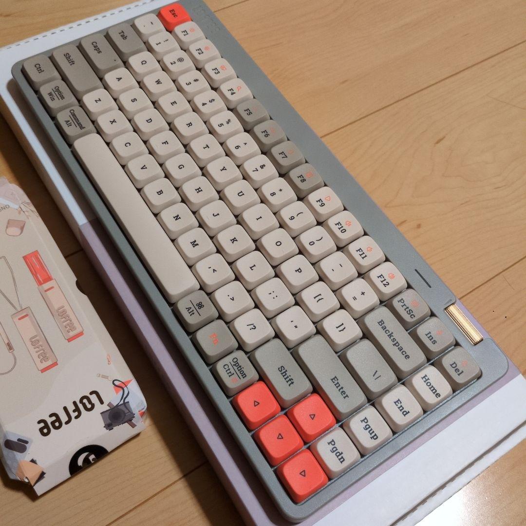 Lofree Flow Lite (レトロキーキャップ変更済) - メルカリ