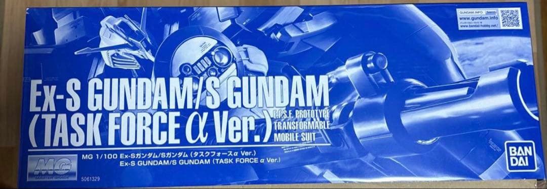 【ラスト1点】ＭＧ 1/100 Ｅｘ-Ｓガンダム/Ｓガンダム タスクフォース