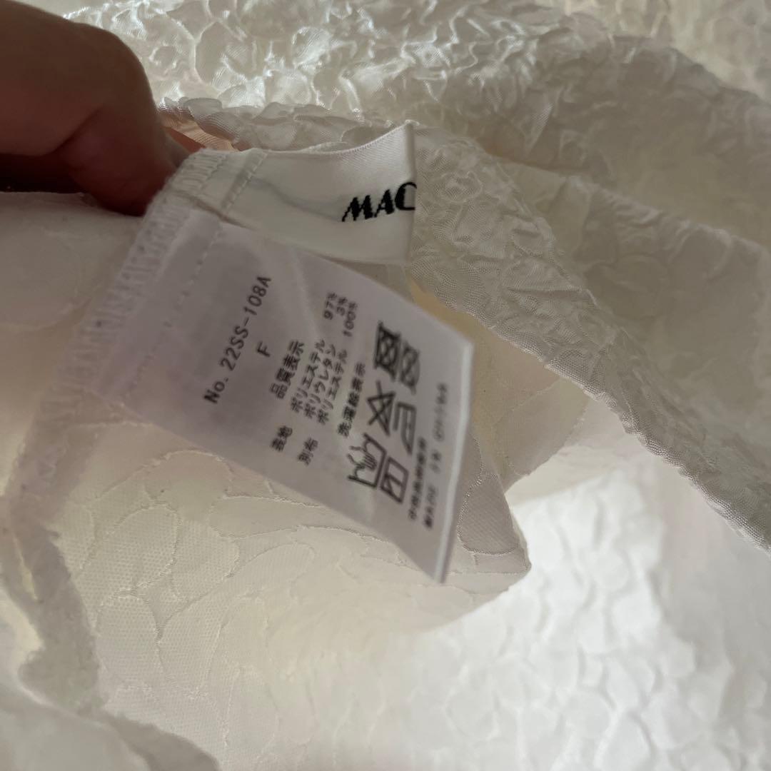 MACHATT ジャガードリボントップス マチャット machatt - トップス