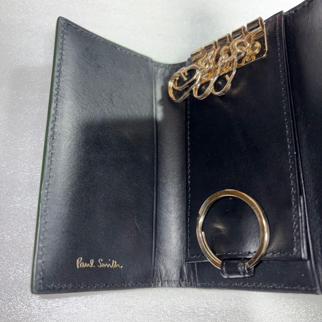 コードバン ポールスミス PaulSmith キーケース グリーン - メルカリ