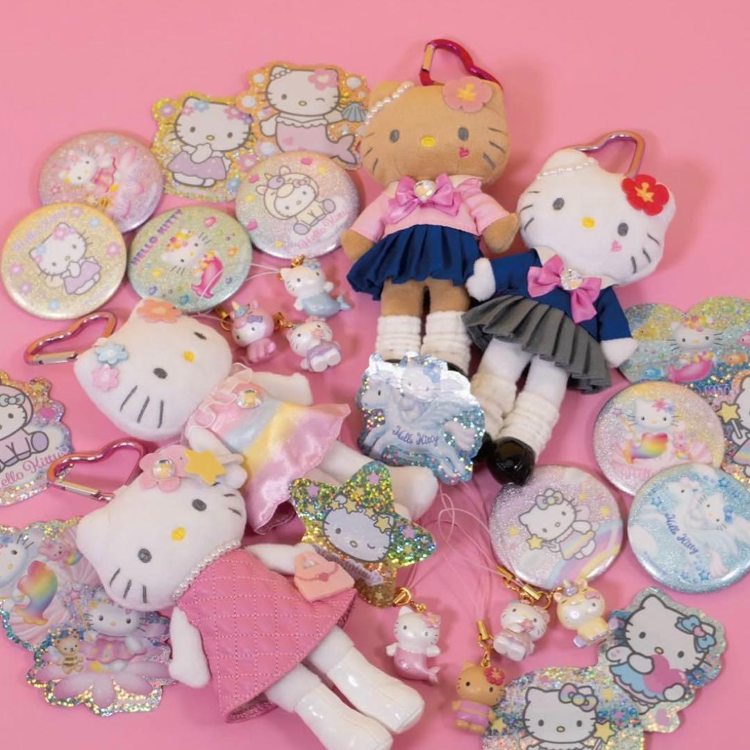 激レア】 ギャルハローキティ リール付きマスコット マーメイド 日焼け