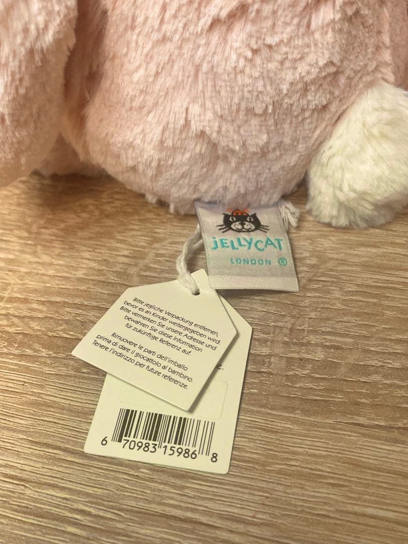 【新品】 うさぎ ぬいぐるみ cherry【イギリス正規店購入】