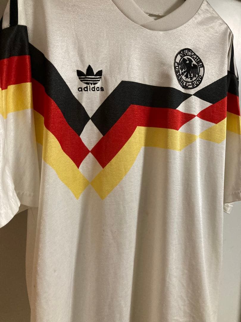 アディダス サッカー 西ドイツ代表 ユニフォーム 1990年 ワールド