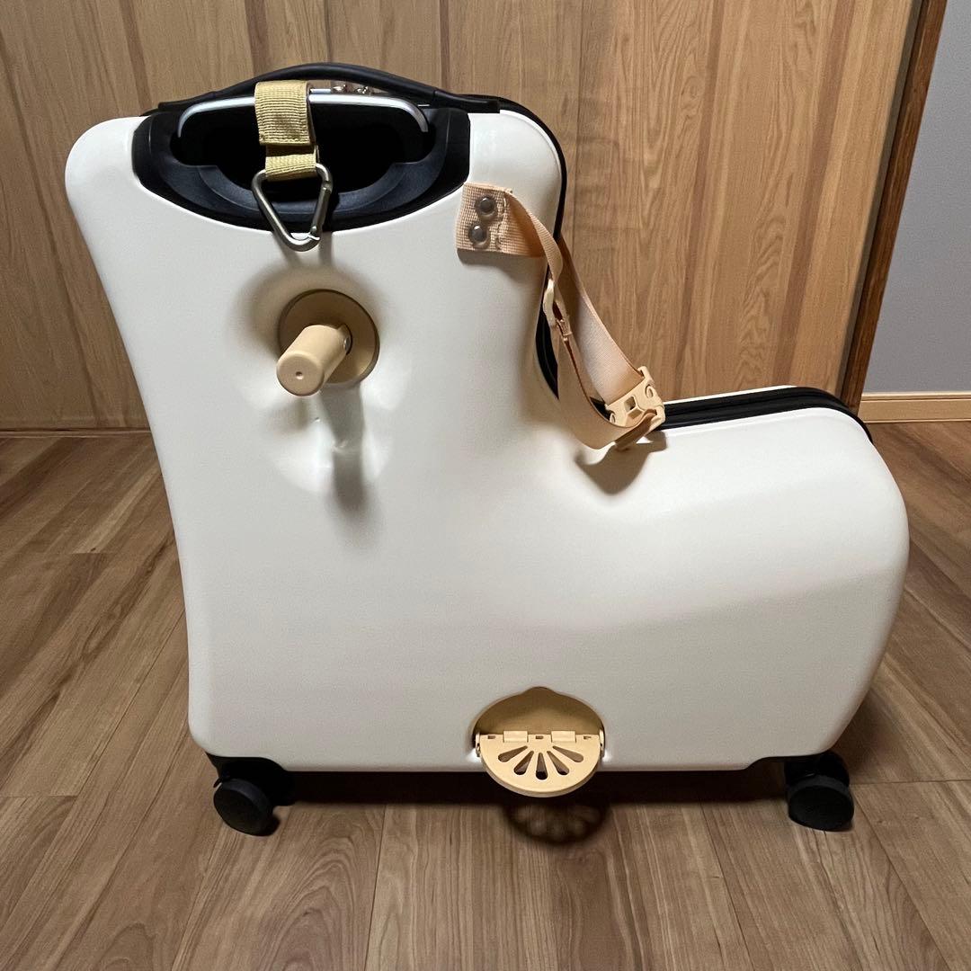 キッズトラベル 子供が乗れるスーツケース 専用カバー付 キッズトラベル 折りたたみタイプ｜大容量！子どもが乗れるキャリー