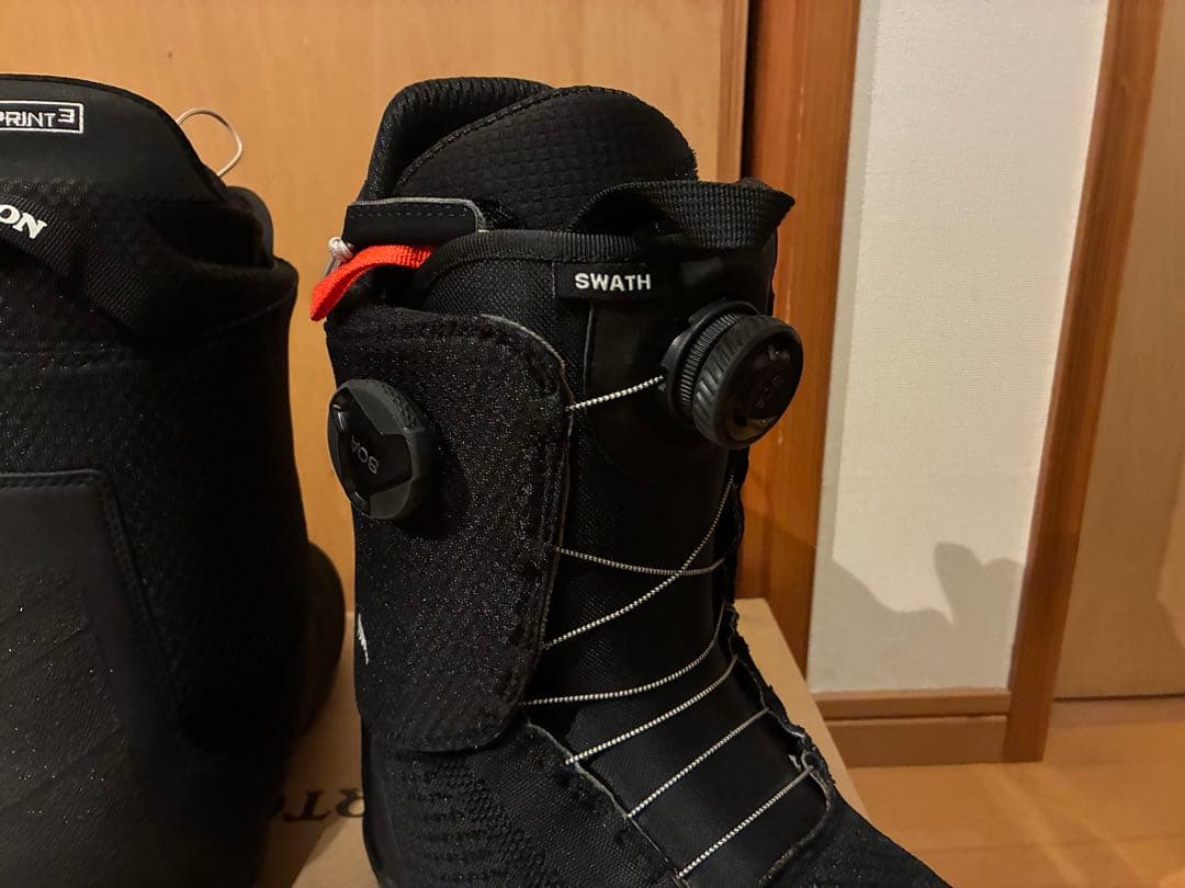 【使用少】BURTON SWATH BOA ブーツ ブラック 27.0cm