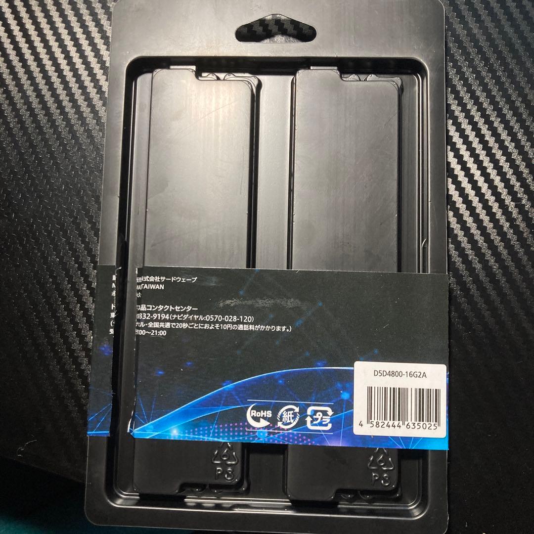 ドスパラセレクトD5D4800-16G2A DDR5 16GB×2枚組 - メルカリ