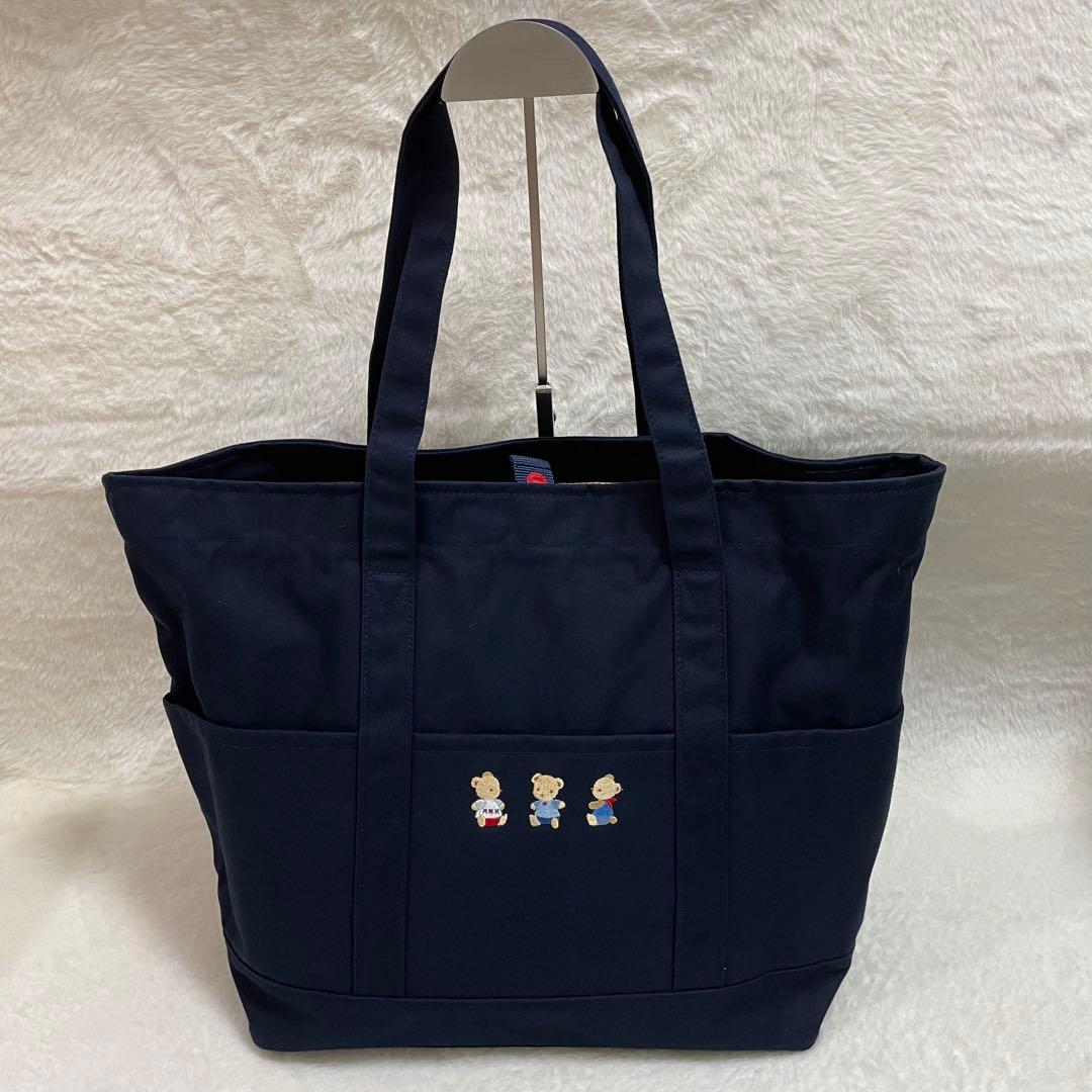 希少☆美品 familiar マザーズバッグ 赤 ファミリア - メルカリ