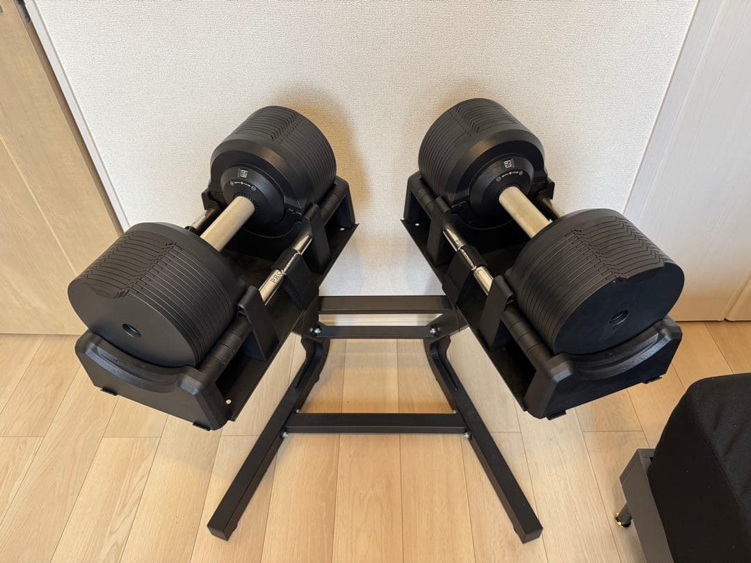 【極美品】チーバ君さま プロバーベル/41.5kg/2個セット/スタンド付 年に一度の総決算セールFINAL！】 プロバーベル 23.5/32.5/41.5kg 専用