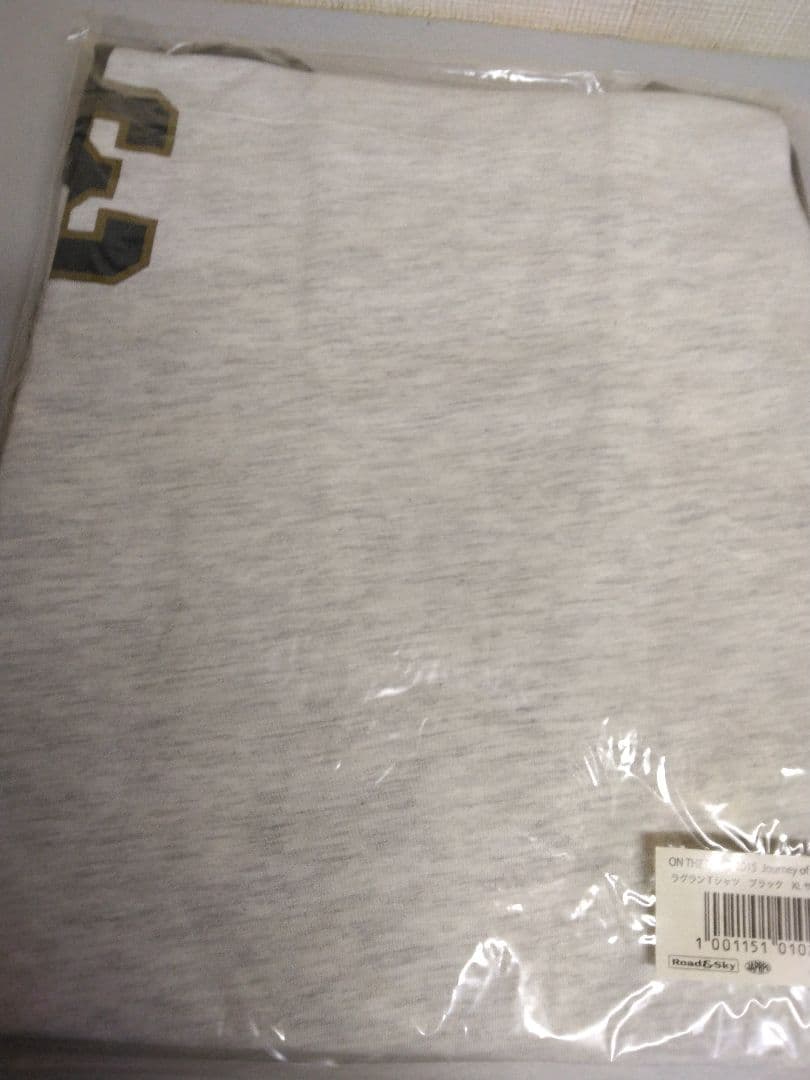 浜田省吾　新品未開封品ラグランTシャツ　XLサイズON THE ROAD2015
