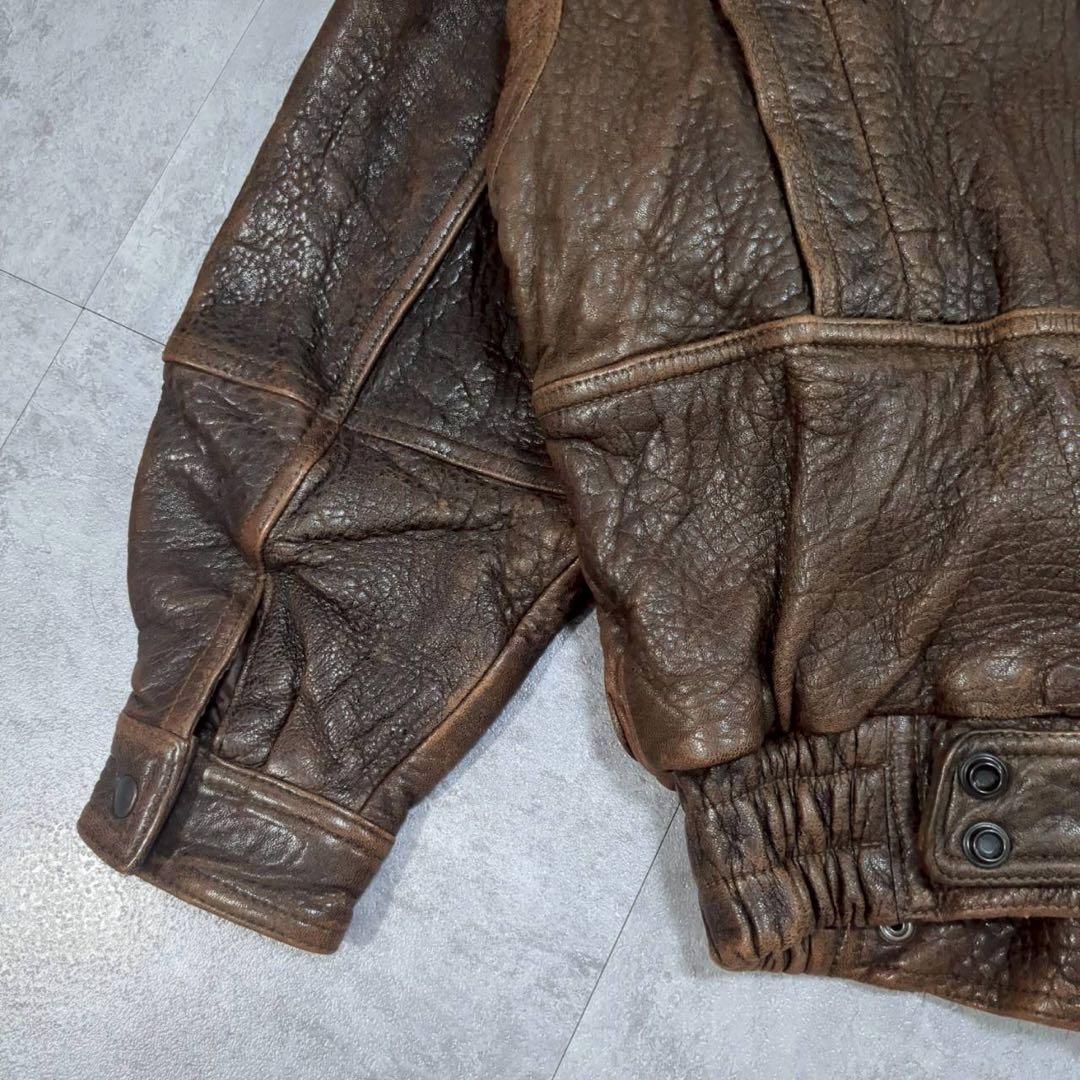 archive】Wind Armor ラムレザー フライトジャケット 短丈 S - メルカリ