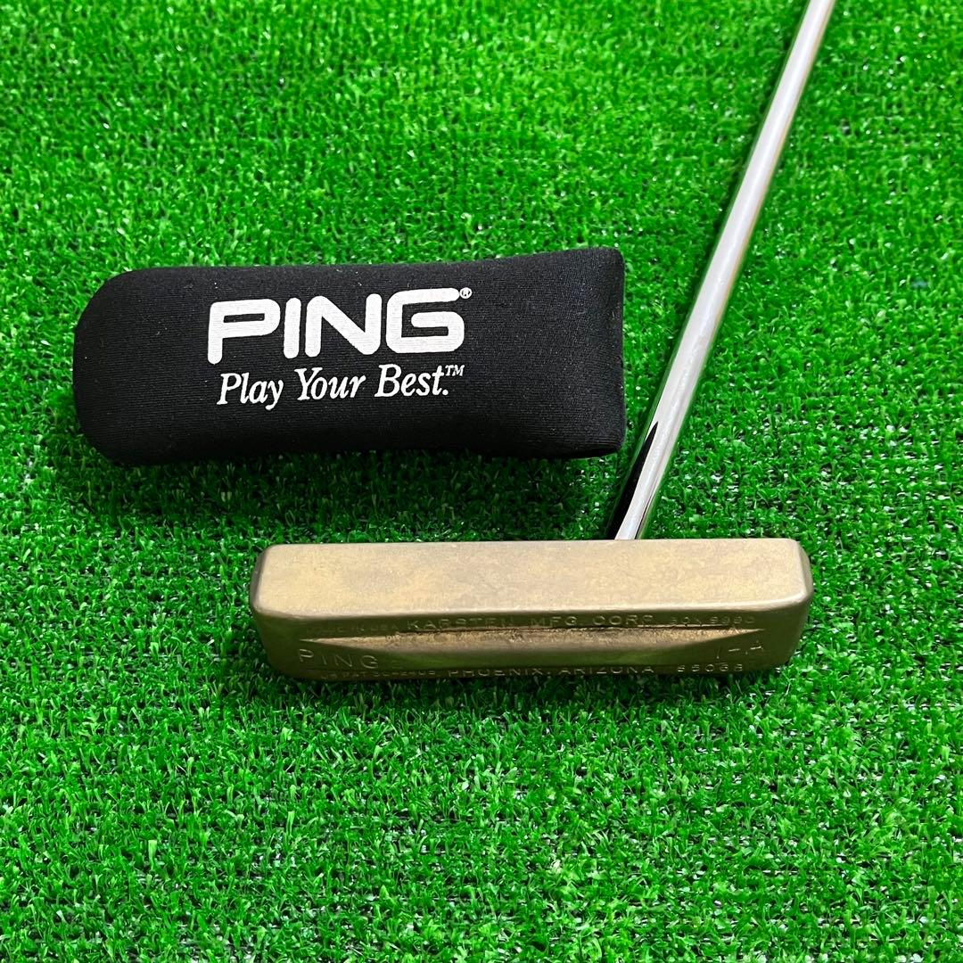 PING ピン 1-A 85068 復刻版 パター 32インチ ヘッドカバー付き - メルカリ