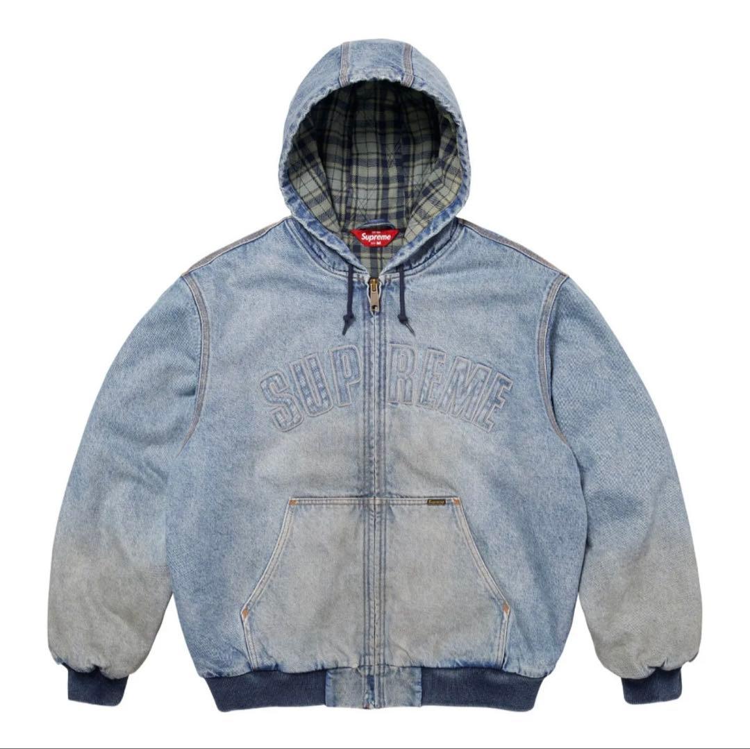 Supreme Reflective Arc Hooded WorkJacket - メルカリ