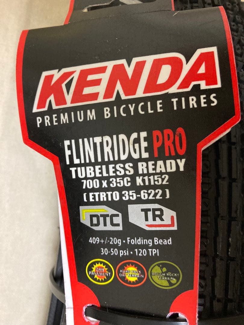 ケンダ FLINTRIDGE 700 チューブレスレディ KENDA 35c - メルカリ