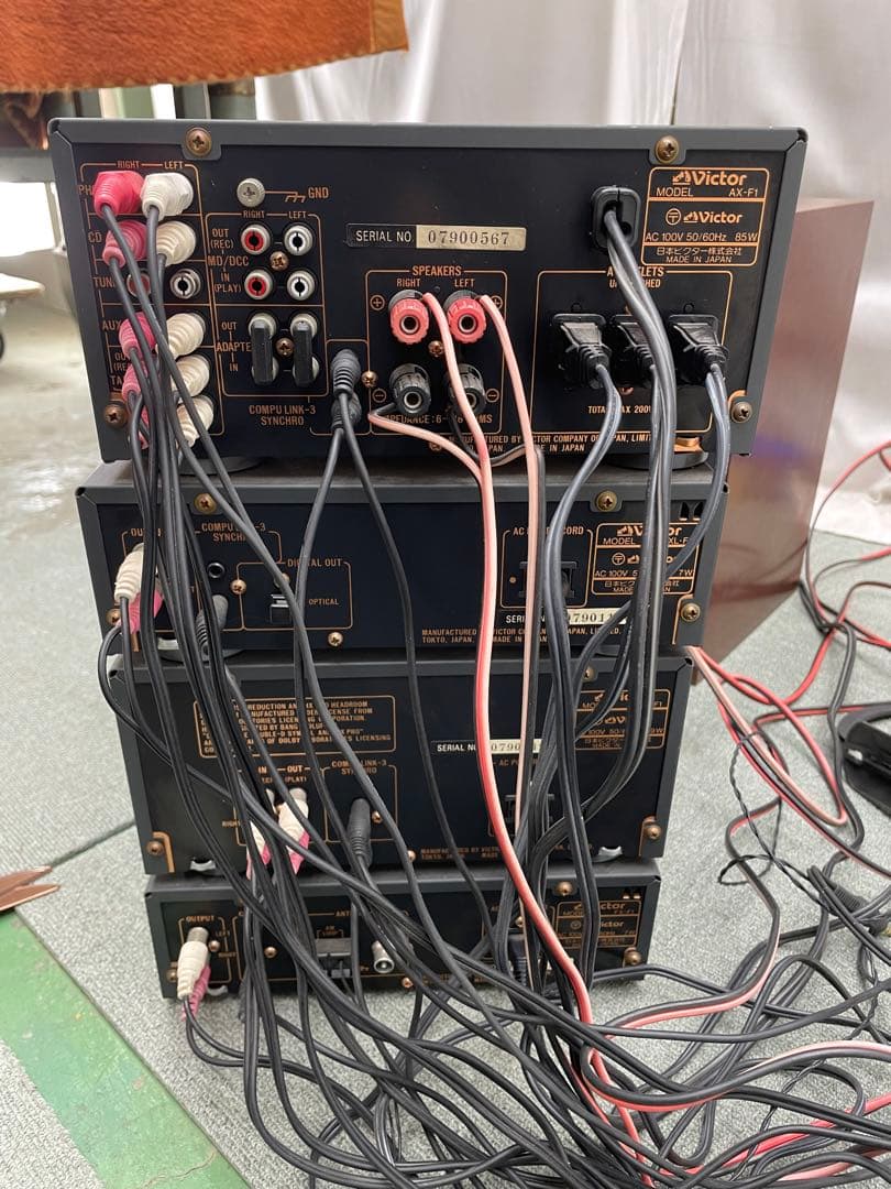 VictorビクターAX-F1,XL-F1,TD-F1,FX-F1,SX-F1S - メルカリ