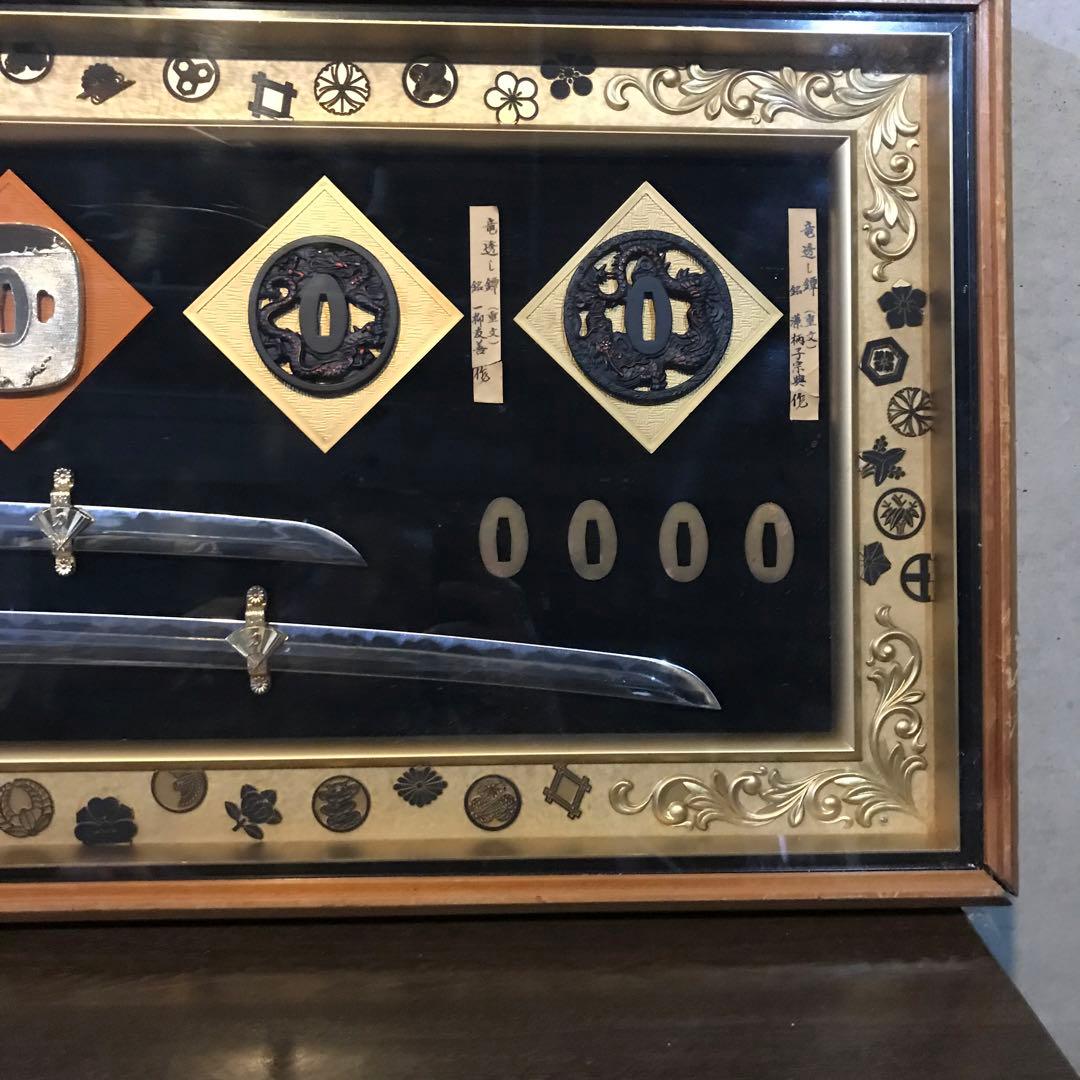 日本刀 模造刀額 【越中守正俊】レプリカ - メルカリ