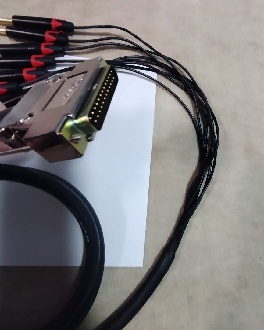 MOGAMI 2932 モガミ D-Sub25→TRSコネクター オス 2mの通販はau PAY