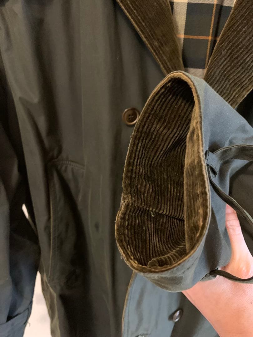Barbour WHITLEY / ウィットレー トレンチコート 42 グリーン - メルカリ