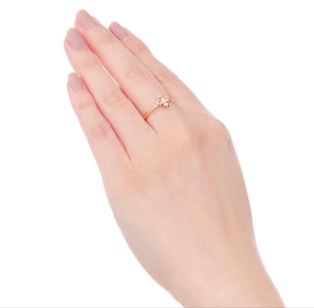 1回試着のみ11号】K10 ダイヤモンドリング ジュエリーツツミ - メルカリ