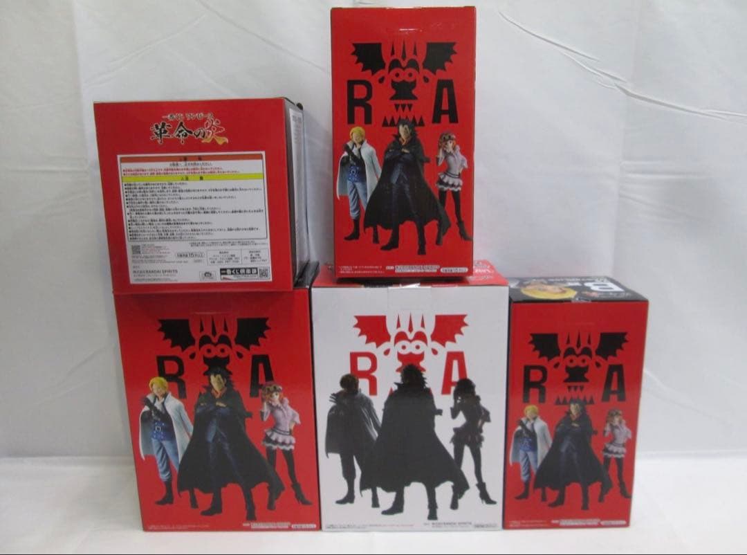 5点 A賞B賞C賞D賞 ラストワン賞 ワンピース 革命の炎 一番くじ フィギュア