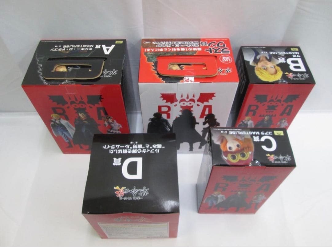 5点 A賞B賞C賞D賞 ラストワン賞 ワンピース 革命の炎 一番くじ フィギュア