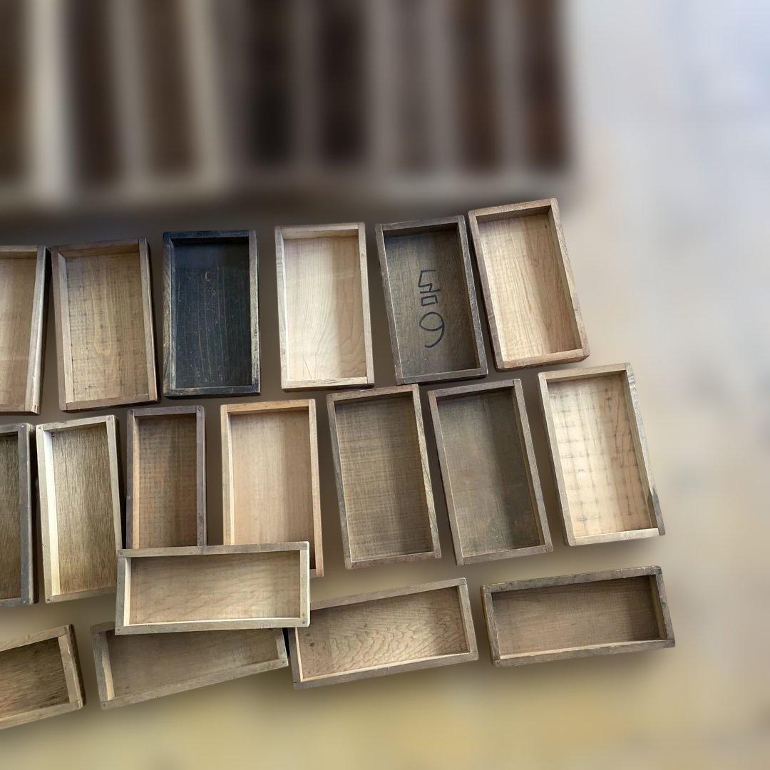 ゲリラセット】活版印刷所から出た木のもの 色々 50個くらい-7【活版