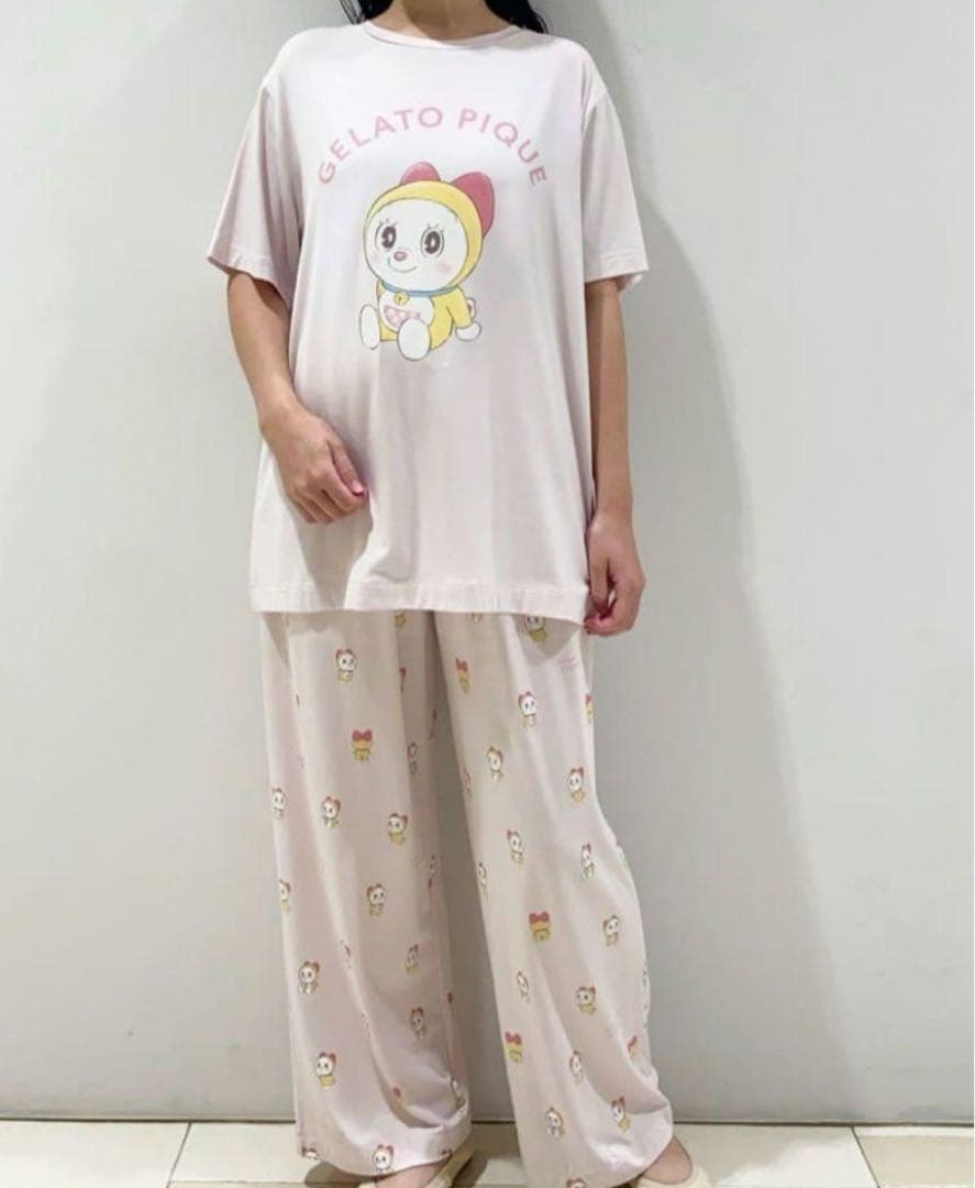 新品】ジェラートピケ ドラえもん ドラミちゃん 上下セット - メルカリ