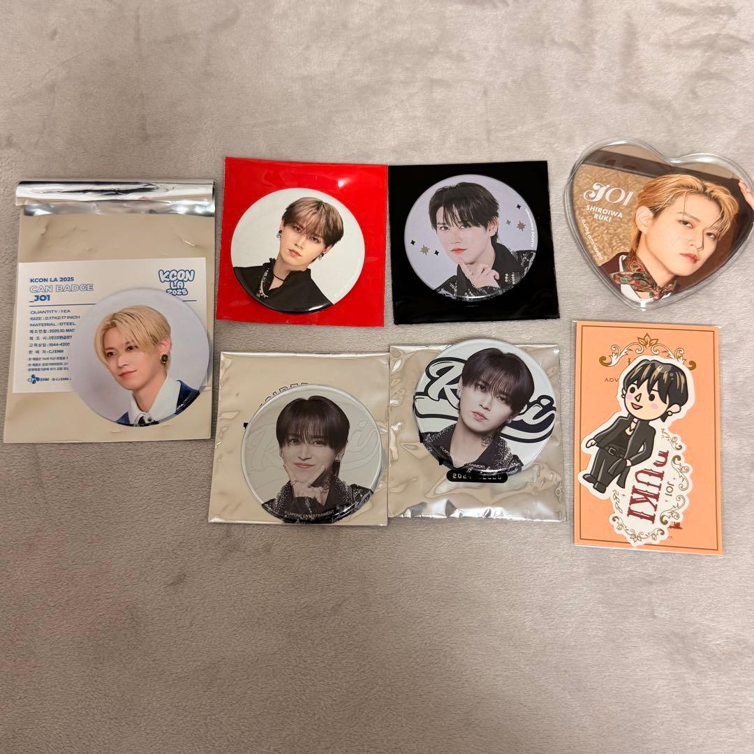 JO1 白岩瑠姫 缶バッジ まとめ売り - メルカリ