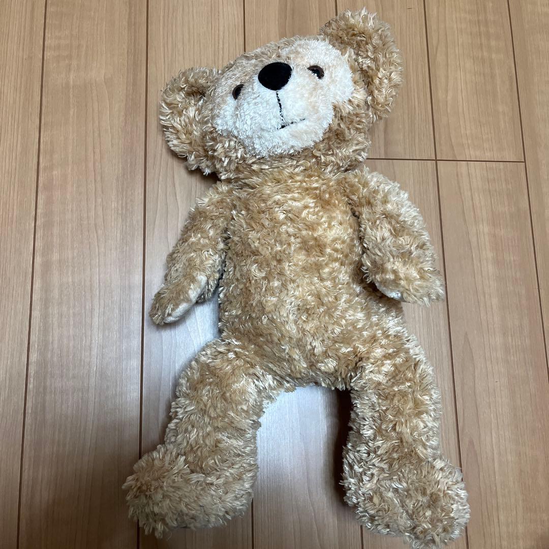 ダッフィー　ぬいぐるみ　初期　白タグ　ビーズ　ディズニーシー　disney
