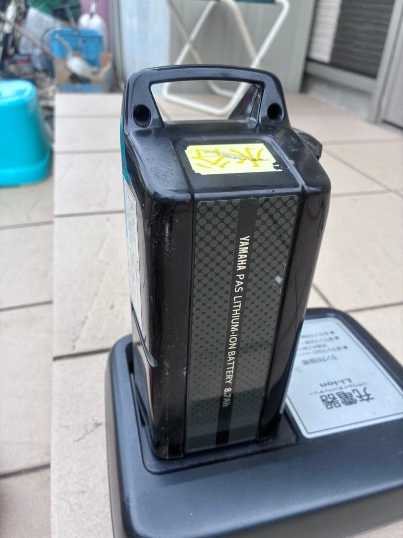 ヤマハ・リチウムイオンバッテリー 8.7Ah 充電器セットPAS電動自転車
