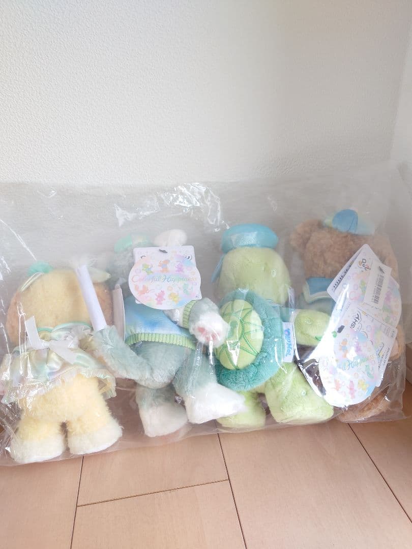 バケパ限定＊ポージープラッシー＊ダッフィー&フレンズ7体セット