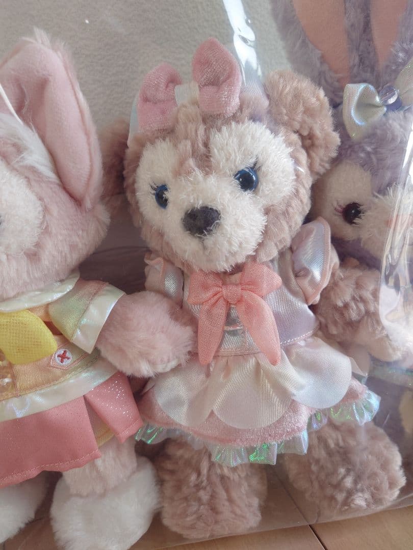 バケパ限定＊ポージープラッシー＊ダッフィー&フレンズ7体セット