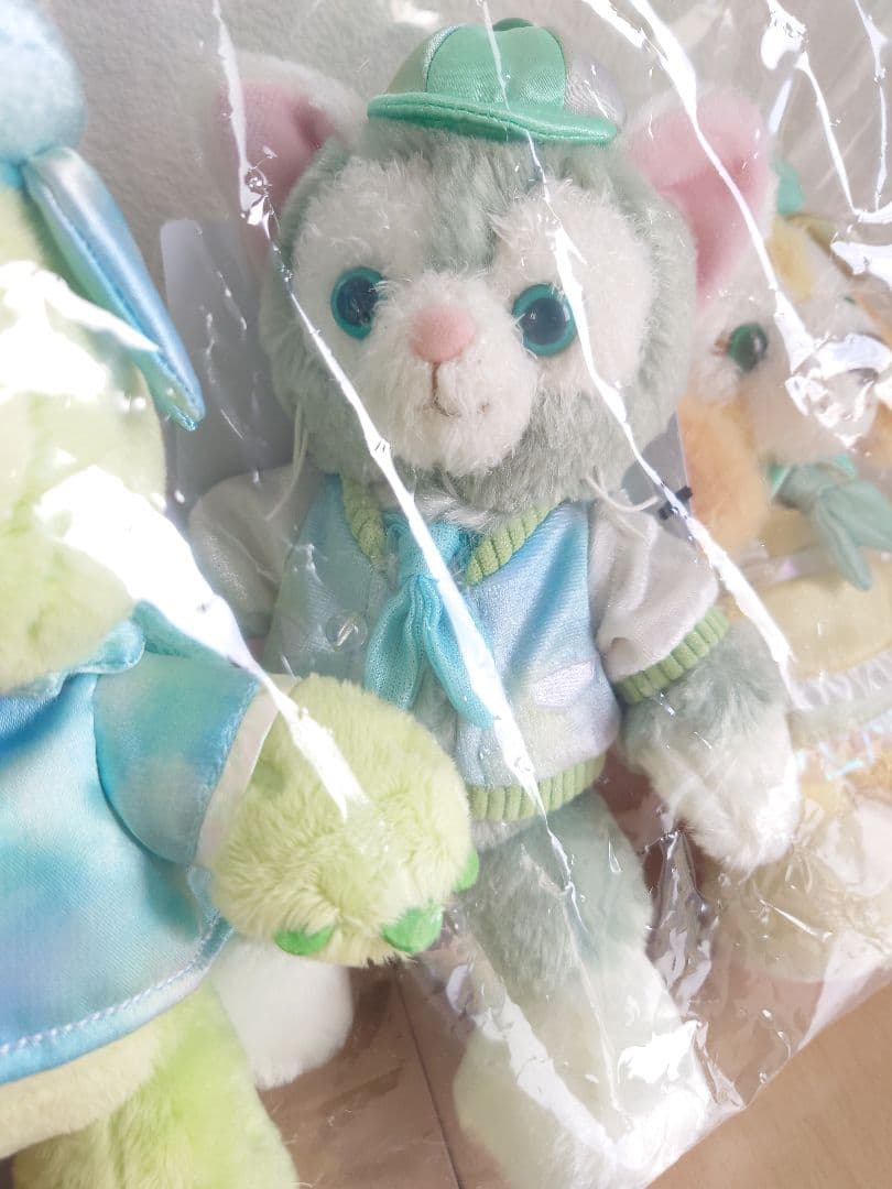 バケパ限定＊ポージープラッシー＊ダッフィー&フレンズ7体セット