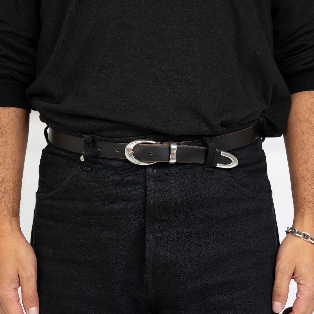 小物 DECi Choromexcelnarrowwestern belt OVY L Deci Choromexcel narrow western belt OVY - メルカリ