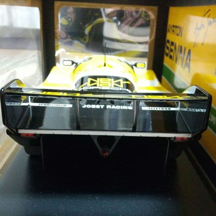 アイルトンセナ限定品 ミニチャンプス ポルシェ956K ニュル1000km