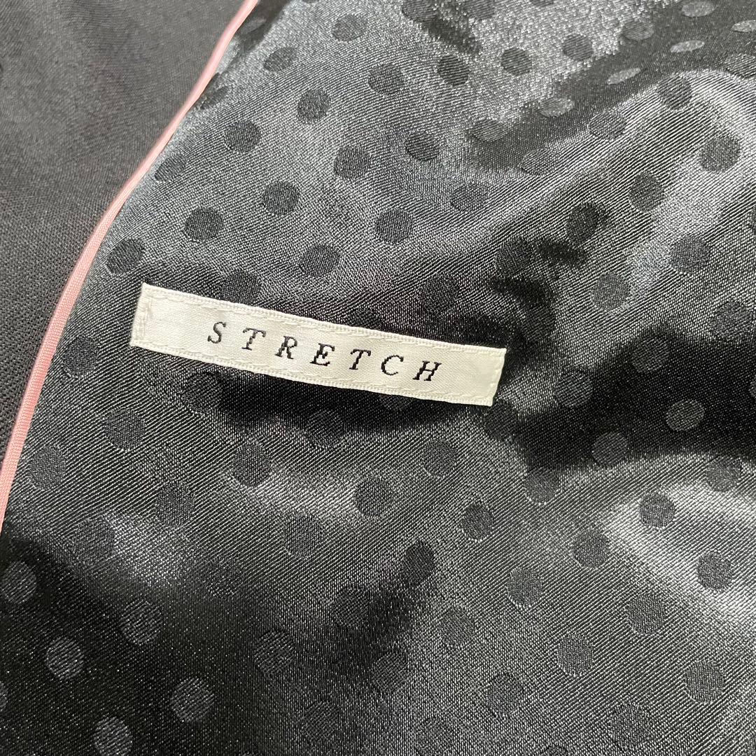 美品 エヌライン パンツスーツ 3点セット 大きいサイズ 17号 ブラック